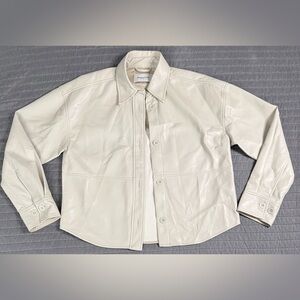 Aritzia Babaton Pelli hip shirt jacket